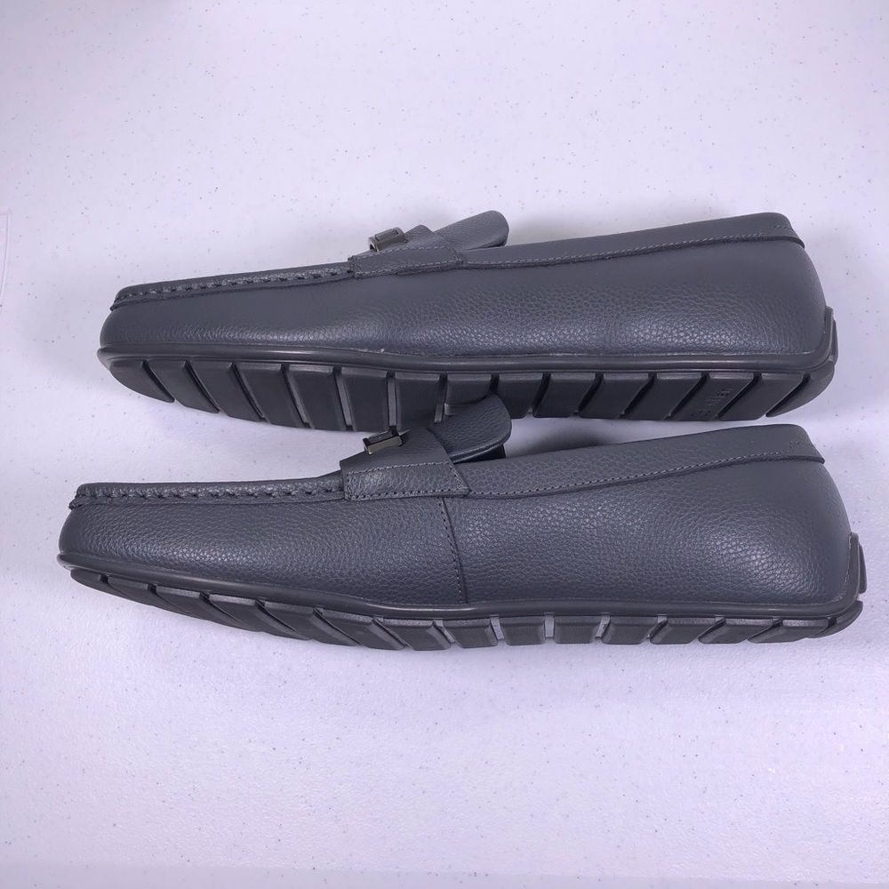 Calvin Klein Irving Mens Slip On Loafers Leather - Picture 3 of 8